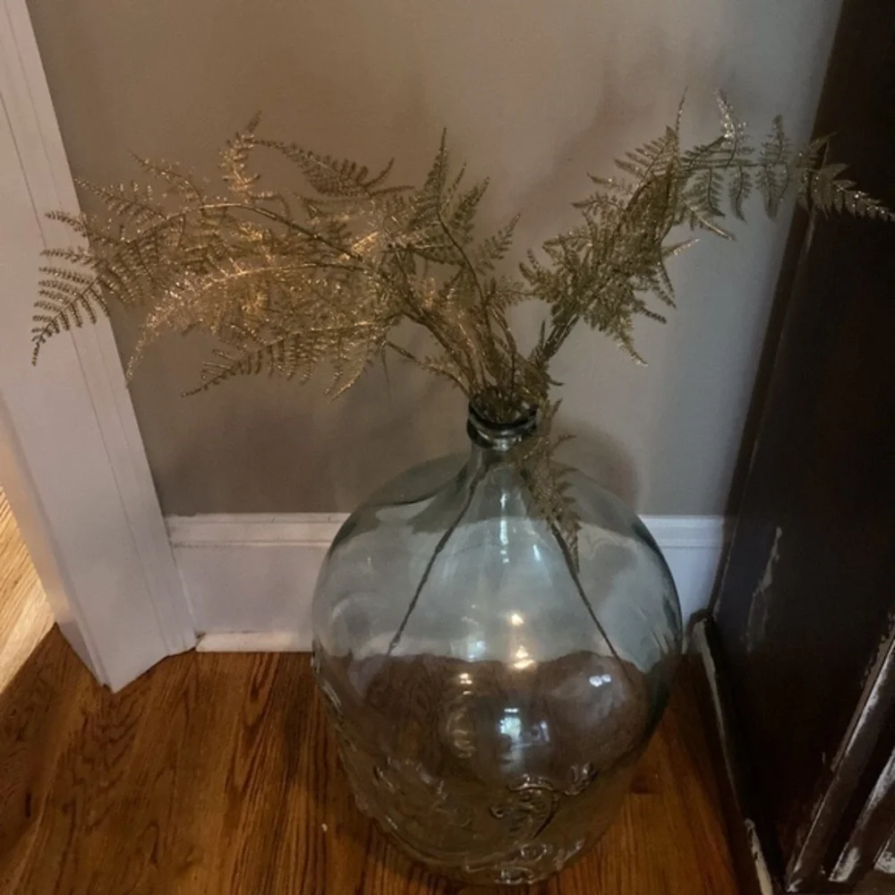 Anthropologie Gold Faux Fern Branch (One)